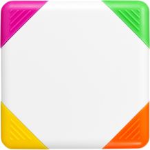Trafalgar quadratischer vierfarbiger Marker (weiß) (Art.-Nr. CA503568)