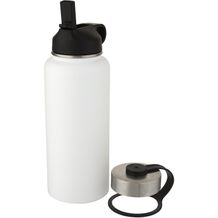 Supra 1 l Kupfer-Vakuum Isolierflasche mit 2 Deckeln (Weiss) (Art.-Nr. CA509499)