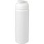 Baseline® Plus grip 750 ml Sportflasche mit Klappdeckel (Weiss) (Art.-Nr. CA510400)