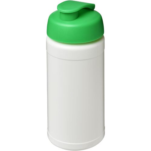 Baseline® Plus 500 ml Sportflasche mit Klappdeckel (Art.-Nr. CA514632) - Einwandige Sportflasche. Verfügt üb...