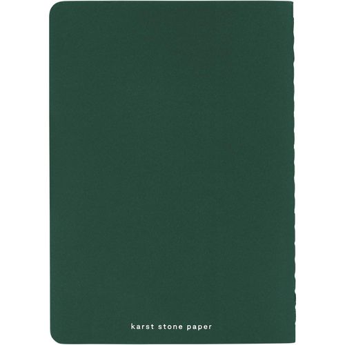 Karst® A6 Steinpapier Softcover Notizbuch - blanko (Art.-Nr. CA517104) - Praktisches A6-Notizbuch mit leeren...
