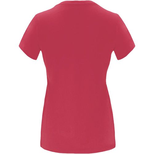 Capri T-Shirt für Damen (Art.-Nr. CA517776) - Tailliertes kurzärmeliges T-Shirt f...