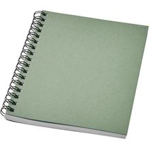 Desk-Mate® A6 farbiges Notizbuch mit Spiralbindung (hellgrün) (Art.-Nr. CA519099)