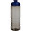 H2O Active® Eco Treble 750 ml Sportflasche mit Stülpdeckel (kohle, blau) (Art.-Nr. CA519359)