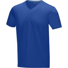 Kawartha T-Shirt für Herren mit V-Ausschnitt (blau) (Art.-Nr. CA520426)