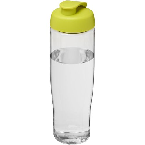 H2O Active® Tempo 700 ml Sportflasche mit Klappdeckel (Art.-Nr. CA523808) - Einwandige Sportflasche mit einem...