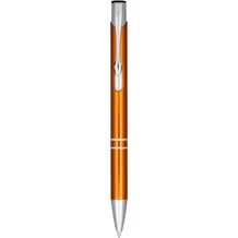 Moneta Druckkugelschreiber aus eloxierterm Aluminium (orange) (Art.-Nr. CA526426)
