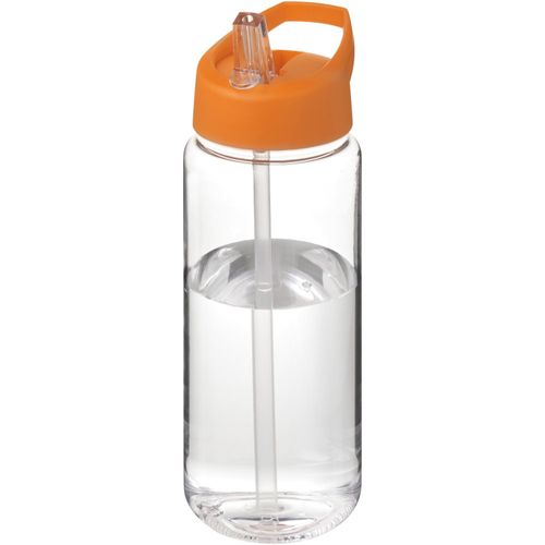 H2O Active® Octave Tritan 600 ml Sportflasche mit Ausgussdeckel (Art.-Nr. CA527326) - Einwandige Sportflasche aus strapazierf...