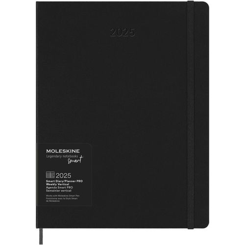 Moleskine 12 Monate Smart Planner Pro XL (Art.-Nr. CA529533) - Der Moleskine Smart Planner PRO läss...