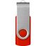 Rotate USB-Stick (mittelrot, silber) (Art.-Nr. CA533652)