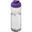 H2O Active® Base 650 ml Sportflasche mit Klappdeckel (transparent, lila) (Art.-Nr. CA536483)