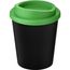 Americano® Espresso Eco 250 ml recycelter Isolierbecher (schwarz, grün) (Art.-Nr. CA536708)