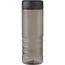 H2O Active® Eco Treble 750 ml Sportflasche mit Drehdeckel (kohle, schwarz) (Art.-Nr. CA538987)