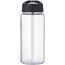 H2O Active® Octave Tritan 600 ml Sportflasche mit Ausgussdeckel (transparent klar, schwarz) (Art.-Nr. CA541956)