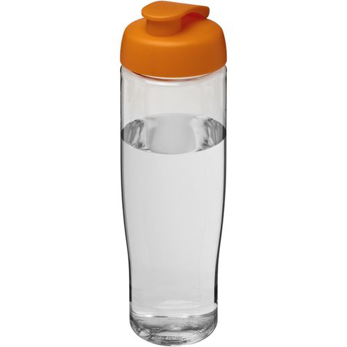 H2O Active® Tempo 700 ml Sportflasche mit Klappdeckel (Art.-Nr. CA543500) - Einwandige Sportflasche mit einem...