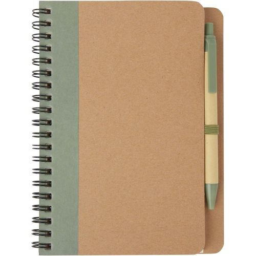 Priestly A6 Recycling Notizbuch mit Stift (Art.-Nr. CA543679) - Notizbuch mit Deckel aus Recyclingkarton...