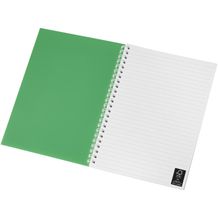 Rothko A5 Notizbuch mit Spiralbindung (grün, weiss) (Art.-Nr. CA545500)