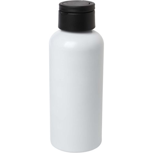 Trinity 600 ml RCS-zertifizierte Wasserflasche aus recyceltem Aluminium mit RPET-Deckel (Art.-Nr. CA547058) - Die RCS-zertifizierte Wasserflasche ist...