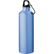 Oregon 770 ml Aluminium Trinkflasche mit Karabinerhaken (hellblau) (Art.-Nr. CA548227)