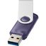 Rotate USB-Stick 3.0 transparent (blau) (Art.-Nr. CA550719)