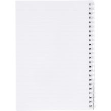 Desk-Mate® A5 Notizbuch mit Kunststoff Cover und Spiralbindung (weiß) (Art.-Nr. CA551668)