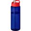 H2O Active® Eco Vibe 850 ml Sportflasche mit Ausgussdeckel (blau, rot) (Art.-Nr. CA552032)