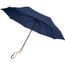 Birgit 21'' faltbarer winddichter Regenschirm aus recyceltem PET (navy) (Art.-Nr. CA552108)