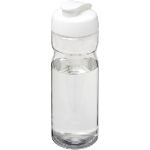 H2O Active® Base Tritan 650 ml Sportflasche mit Klappdeckel (Art.-Nr. CA552828) - Einwandige Sportflasche mit ergonomische...