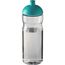 H2O Active® Base 650 ml Sportflasche mit Stülpdeckel (transparent, aquablau) (Art.-Nr. CA558650)