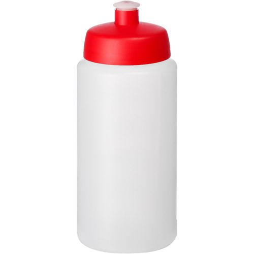 Baseline® Plus grip 500 ml Sportflasche mit Sportdeckel (Art.-Nr. CA559209) - Einwandige Sportflasche mit integriertem...