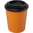 Americano® Espresso 250 ml recycelter Isolierbecher (orange, schwarz) (Art.-Nr. CA560549)