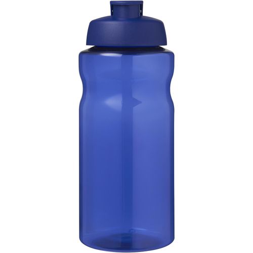 H2O Active® Eco Big Base 1L Sportflasche mit Klappdeckel (Art.-Nr. CA564921) - Einwandige Sportflasche hergestellt aus...