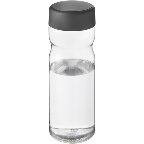 H2O Active® Base Tritan 650-ml-Sportflasche mit Drehdeckel (Art.-Nr. CA565487) - Einwandige Sportflasche mit ergonomische...