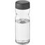 H2O Active® Base Tritan 650-ml-Sportflasche mit Drehdeckel (transparent klar, grau) (Art.-Nr. CA565487)