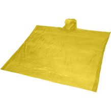 Ziva Einweg Regenponcho mit Hülle (gelb) (Art.-Nr. CA565508)