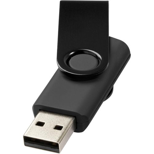Rotate Metallic USB-Stick (Art.-Nr. CA565910) - Mit dem USB-Stick Rotate Metallic haben...