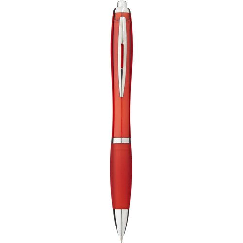 Nash Kugelschreiber mit farbigem Schaft und Griff (Art.-Nr. CA567228) - Kugelschreiber mit Klickmechanismus und...