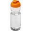 H2O Active® Base 650 ml Sportflasche mit Klappdeckel (transparent, orange) (Art.-Nr. CA568282)