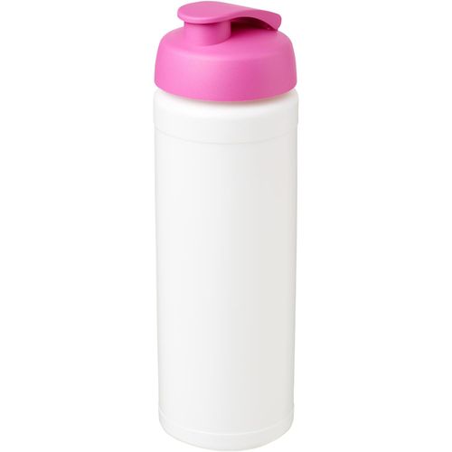 Baseline® Plus grip 750 ml Sportflasche mit Klappdeckel (Art.-Nr. CA568877) - Einwandige Sportflasche mit integriertem...
