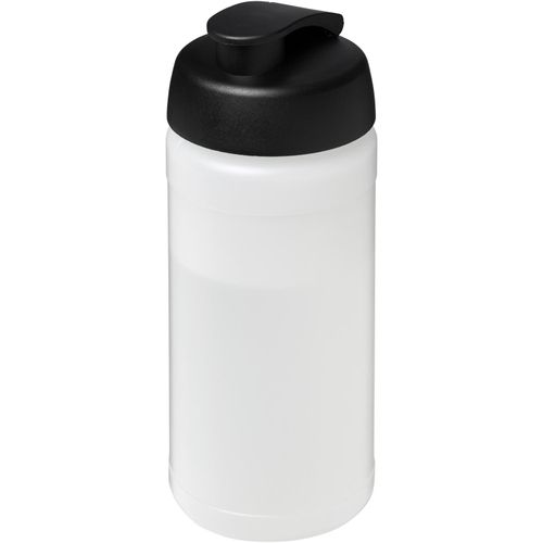 Baseline® Plus 500 ml Sportflasche mit Klappdeckel (Art.-Nr. CA573879) - Einwandige Sportflasche. Verfügt üb...