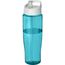 H2O Active® Tempo 700 ml Sportflasche mit Ausgussdeckel (aquablau, weiss) (Art.-Nr. CA574647)