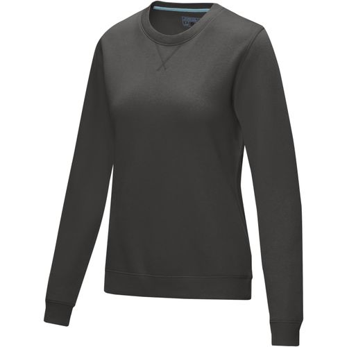 Jasper Pullover mit Rundhalsausschnitt aus Bio-Material für Damen (Art.-Nr. CA578611) - Der Jasper Pullover mit Rundhalsausschni...