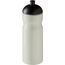 H2O Active® Eco Base 650 ml Sportflasche mit Stülpdeckel (elfenbeinweiß, schwarz) (Art.-Nr. CA580494)