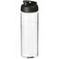 H2O Active® Vibe 850 ml Sportflasche mit Klappdeckel (transparent, schwarz) (Art.-Nr. CA581928)