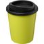 Americano® Espresso 250 ml recycelter Isolierbecher (limone, schwarz) (Art.-Nr. CA583968)