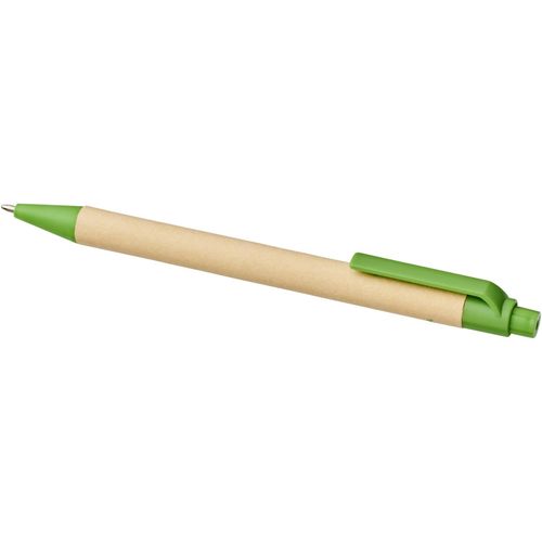 Berk Kugelschreiber aus recyceltem Karton und Mais (Art.-Nr. CA584560) - Umweltfreundlicher Kugelschreiber mit...