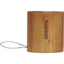 Lako Bluetooth® Lautsprecher aus Bambus (natur) (Art.-Nr. CA585153)