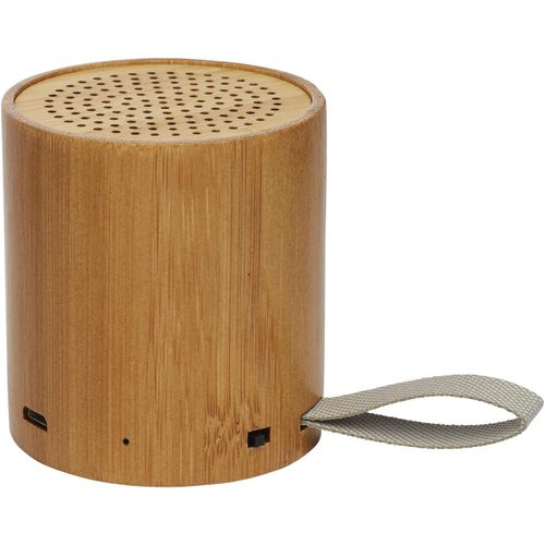 Lako Bluetooth® Lautsprecher aus Bambus (Art.-Nr. CA585153) - Bluetooth®-Lautsprecher aus Bambus mi...
