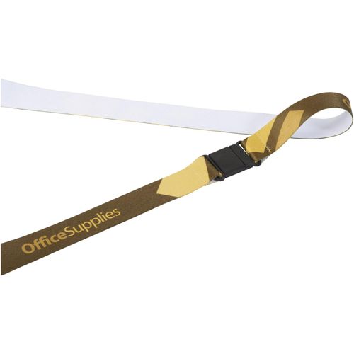 Addie Sublimation Lanyard (Art.-Nr. CA595940) - Addie vollfarbig bedrucktes Sublimation...