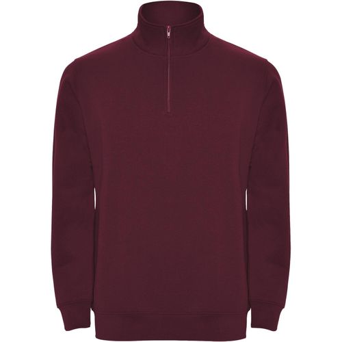 Aneto Pullover mit Viertelreißverschluss (Art.-Nr. CA597952) - Sweatshirt mit passendem halben Reißver...